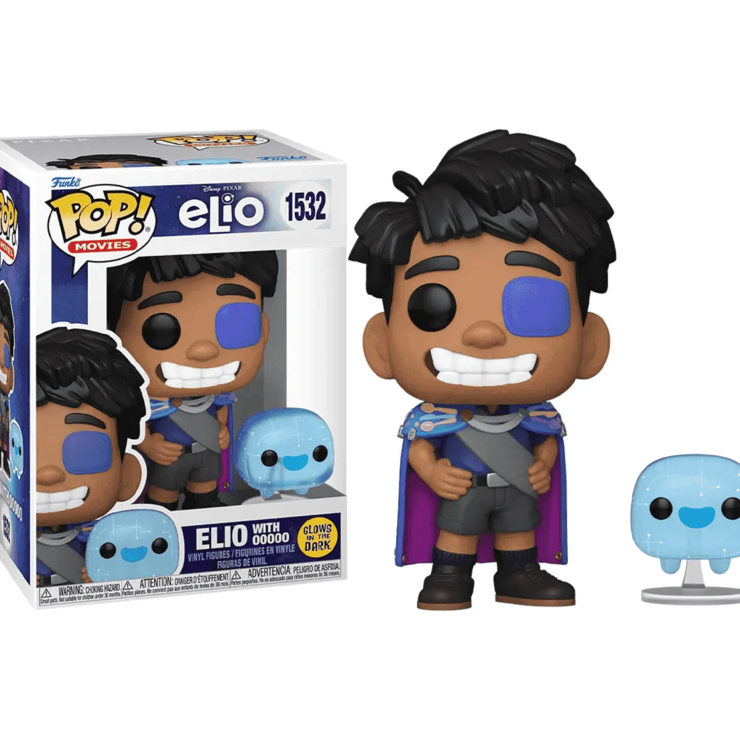 Funko Pop Elio con OOOOO 1532 – Brilla en la Oscuridad