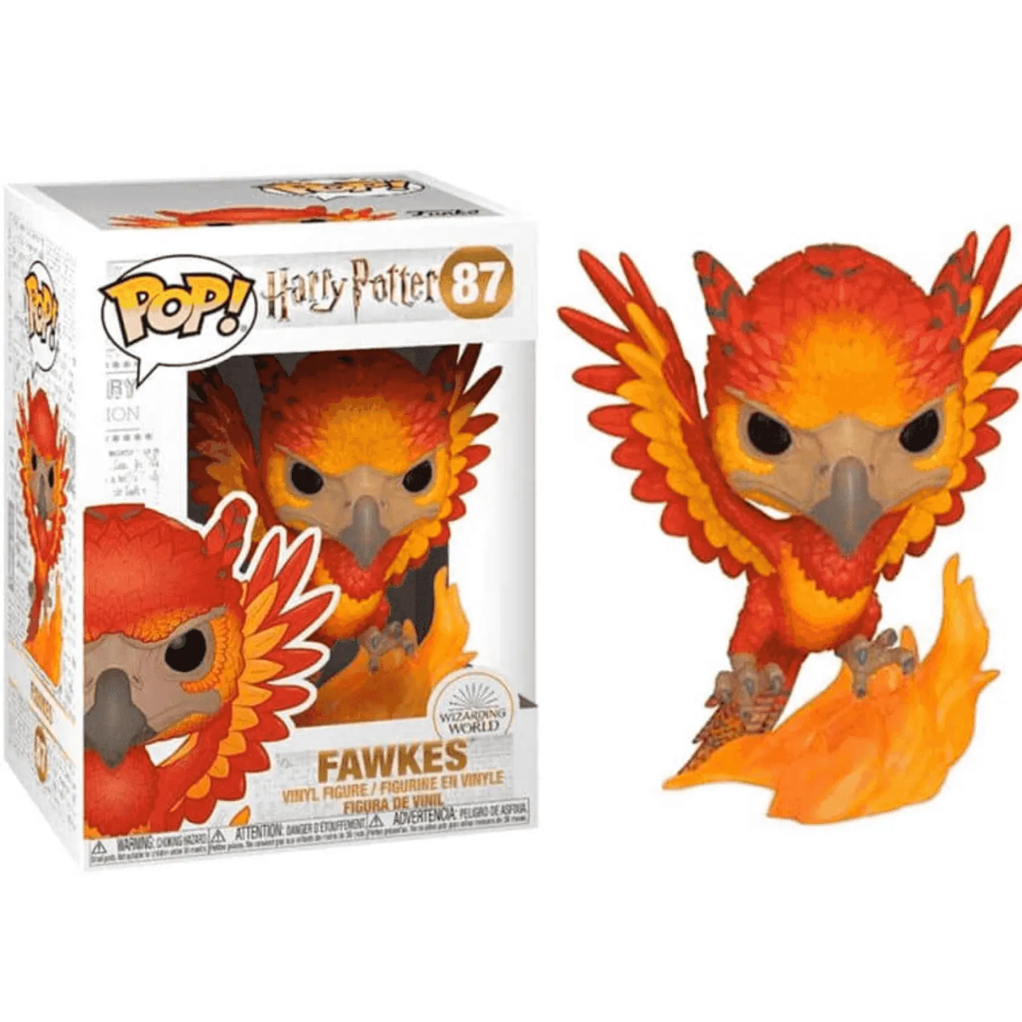 Funko Pop Fawkes Harry Potter: Figura vinilo colección 9cm