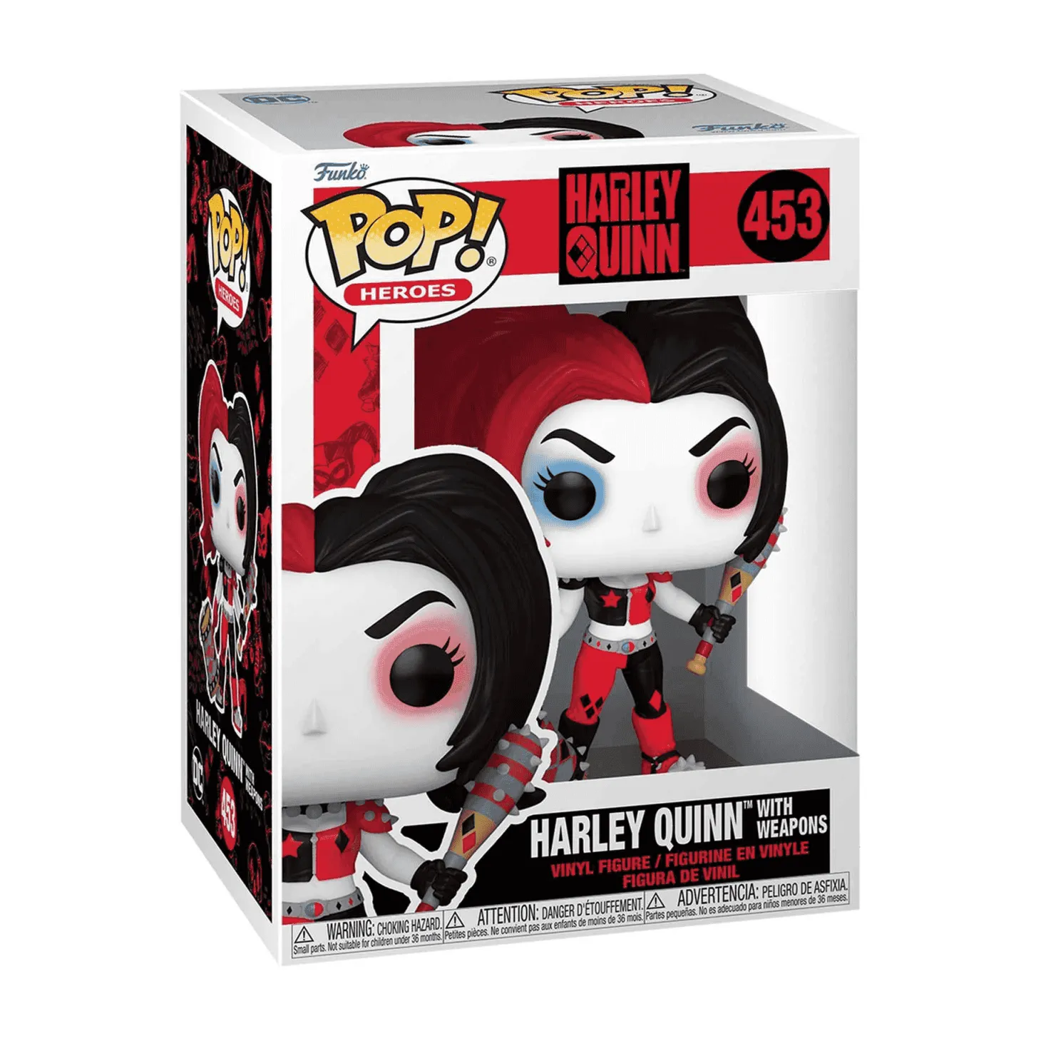 Funko POP Heroes DC Harley con Weapons 453