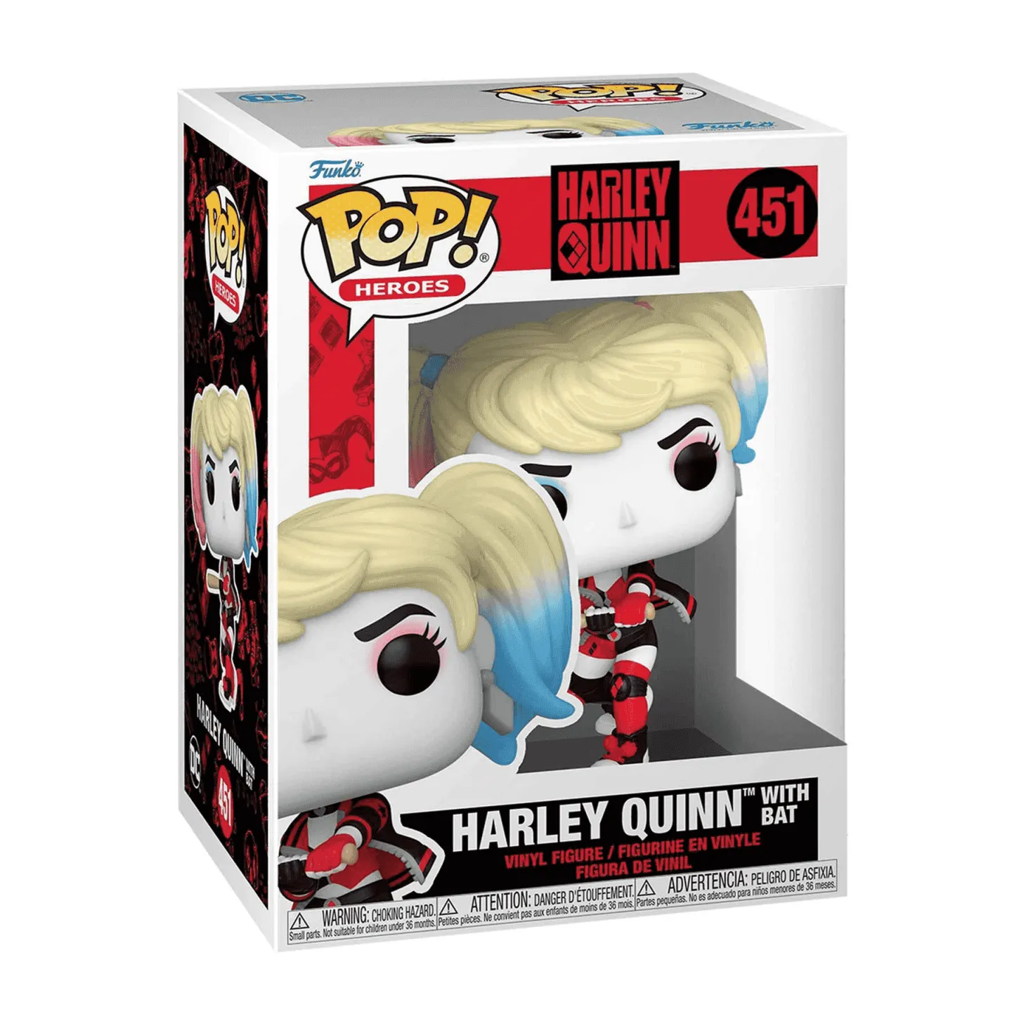 Funko POP Heroes DC Harley con Bate de beisbol