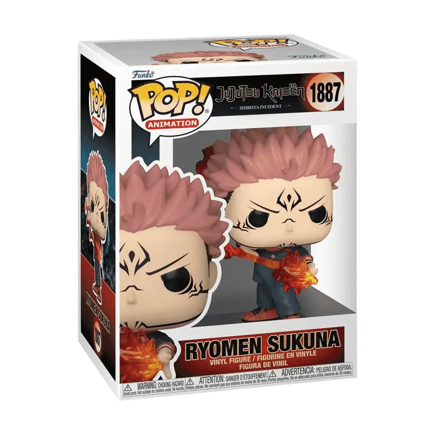 Funko Pop Jujutsu Kaisen Sukuna Flecha de Fuego