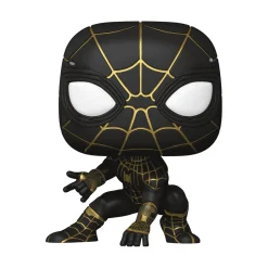 Funko POP Jumbo SpiderMan Black y Gold Suit