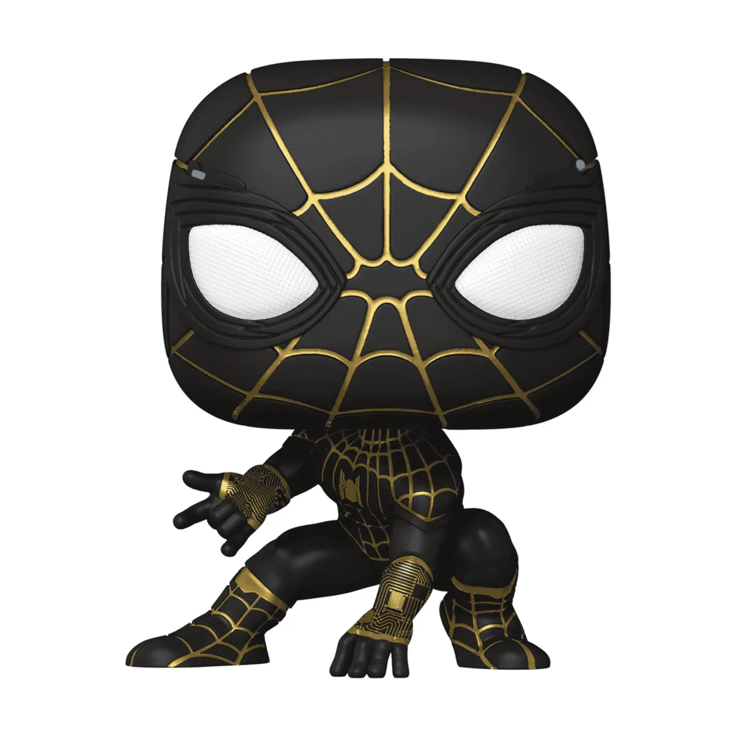 Funko POP Jumbo SpiderMan Black y Gold Suit