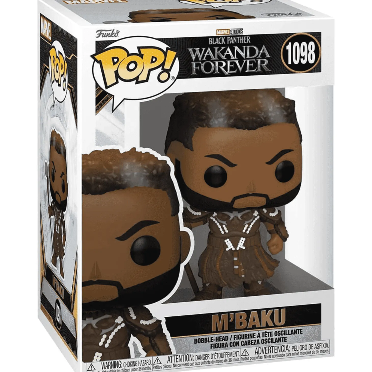 Funko POP Marvel Black Panther Wakanda Forever Figura M´Baku
