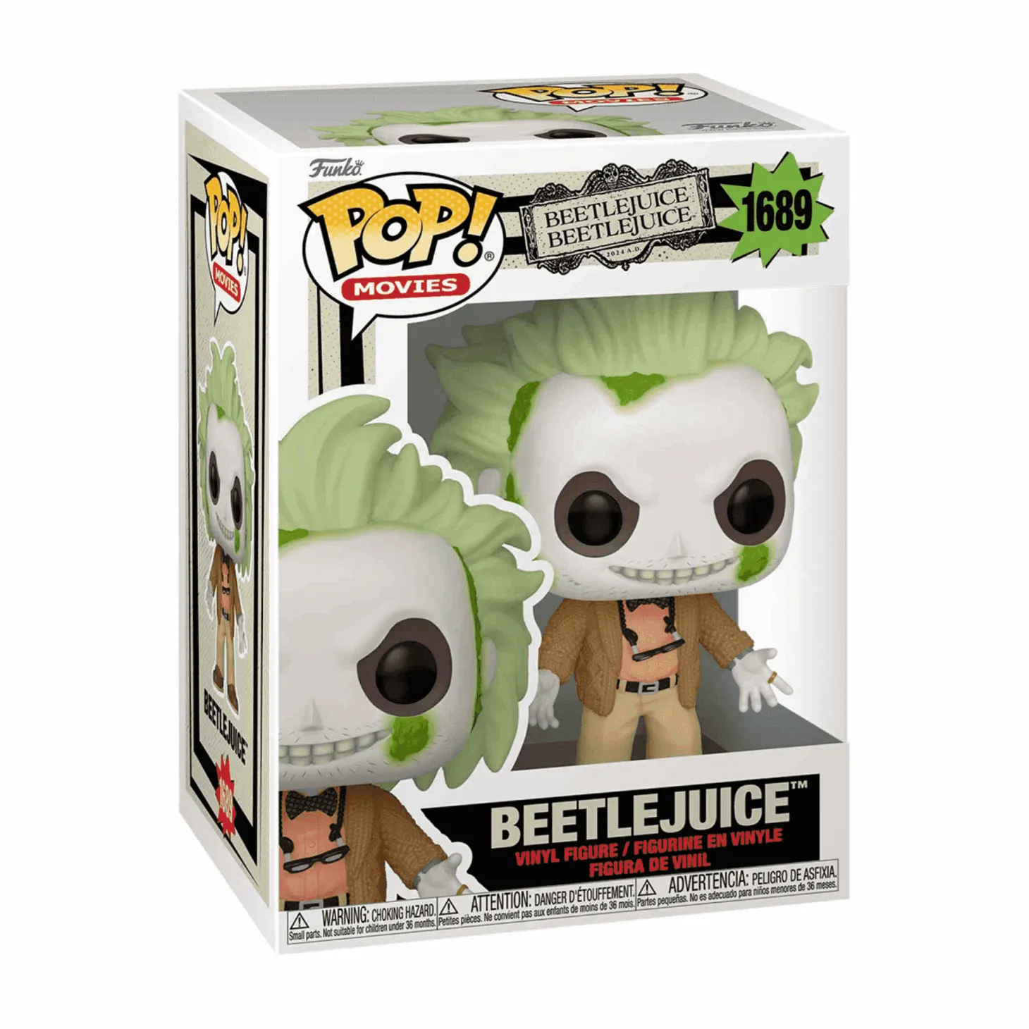 Funko POP! Movies: Beetlejuice - Beetlejuice con variante Chase