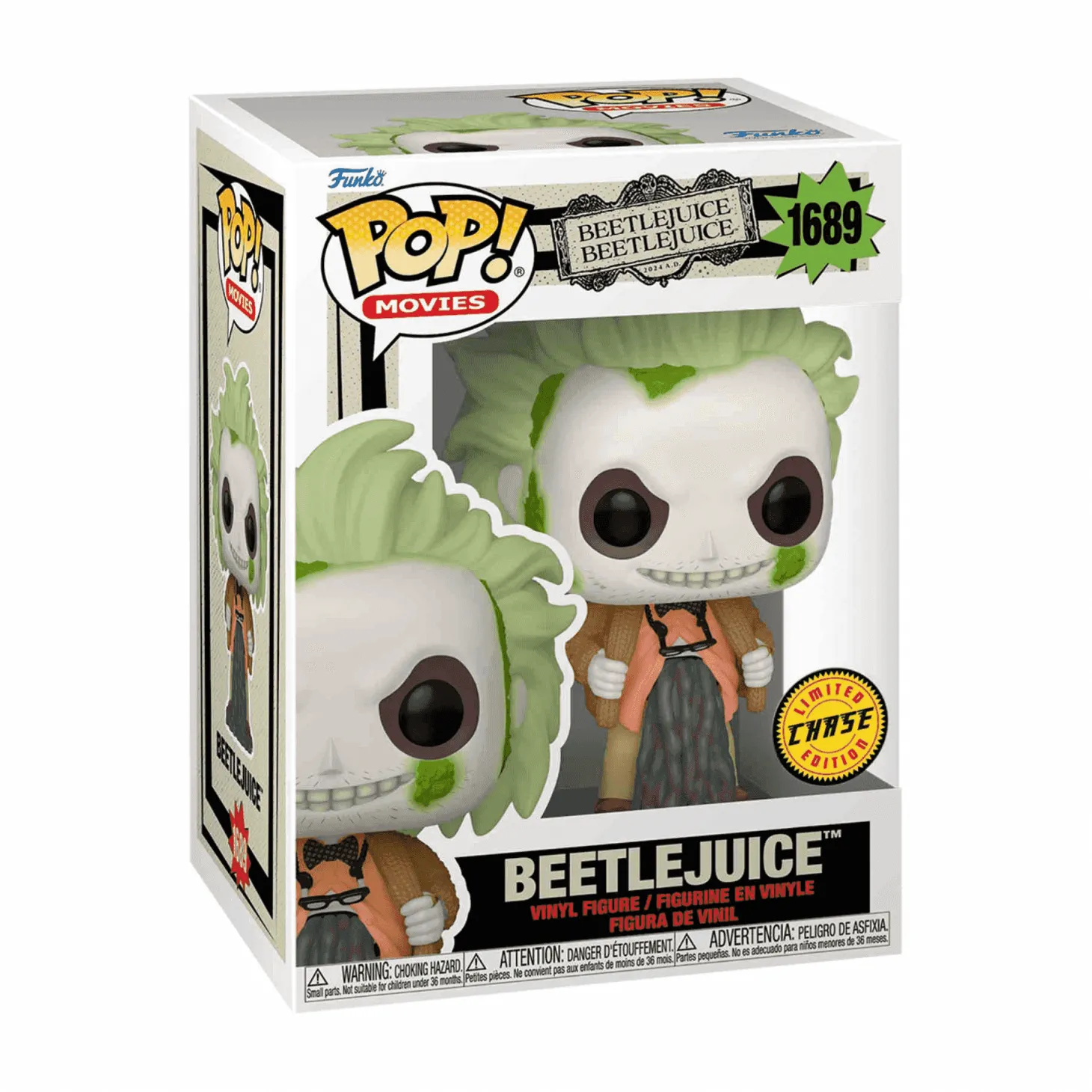Funko POP! Movies: Beetlejuice - Beetlejuice con variante Chase