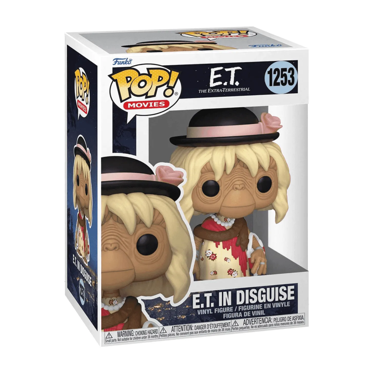 Funko POP Movies E.T Figura E.T. Disfrazado 40 Aniversario