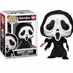 Funko Pop Movies: Ghostface Scream - Figura coleccionable de vinilo de 10 cm para fans de Scream. ¡I