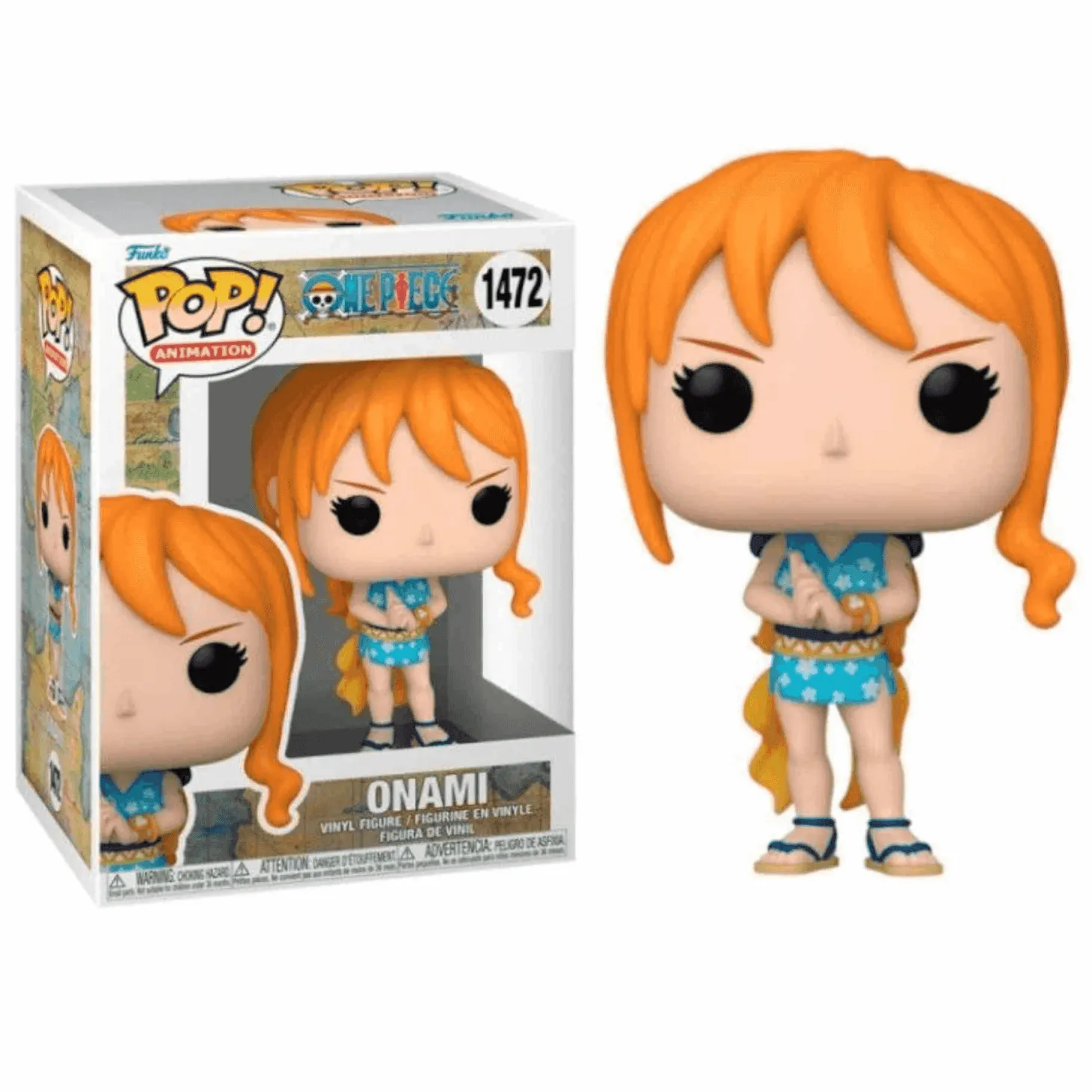 Funko Pop One Piece: Onami Wano - Figura vinilo 9cm. Perfecto para fans y coleccionistas. ¡Colección