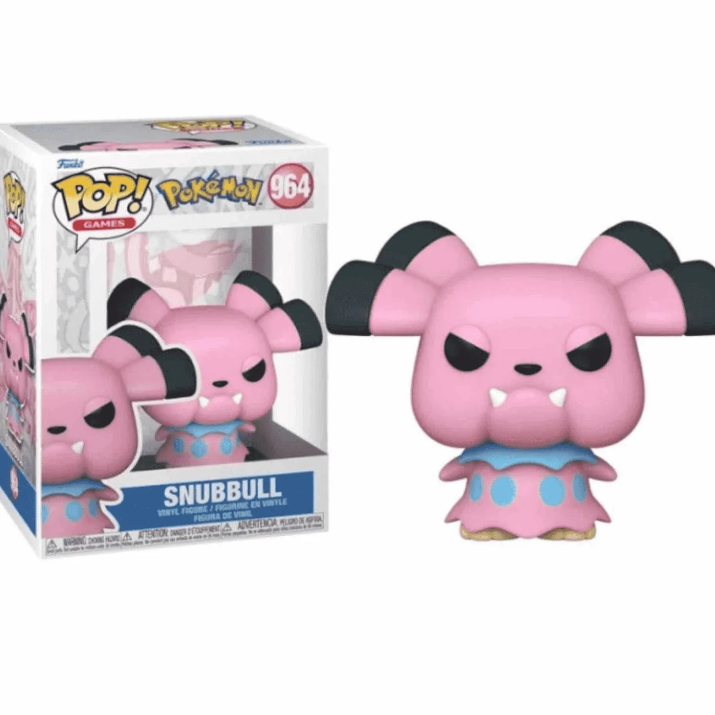 Funko Pop Pokemon Snubbull: Figura coleccionable de vinilo