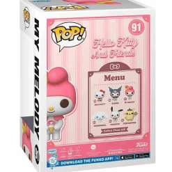 Funko Pop Sanrio: Hk- My Melody - Figura coleccionable de vinilo para fans de Sanrio y cultura kawai