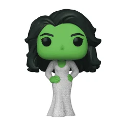 Funko Pop SheHulk Lista Para Una Una Fura Fuerza Inteligente Y Poderosa En Tu Coleción.