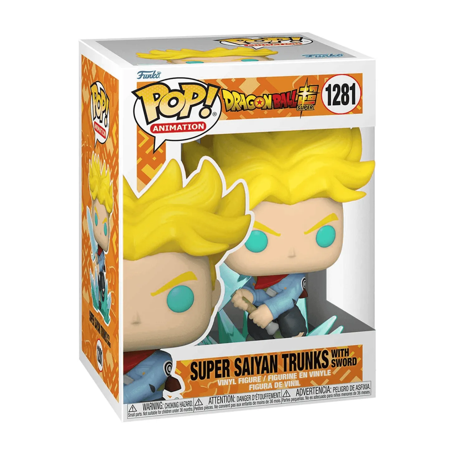 Funko Pop! Super Saiya Trunks Con Espada