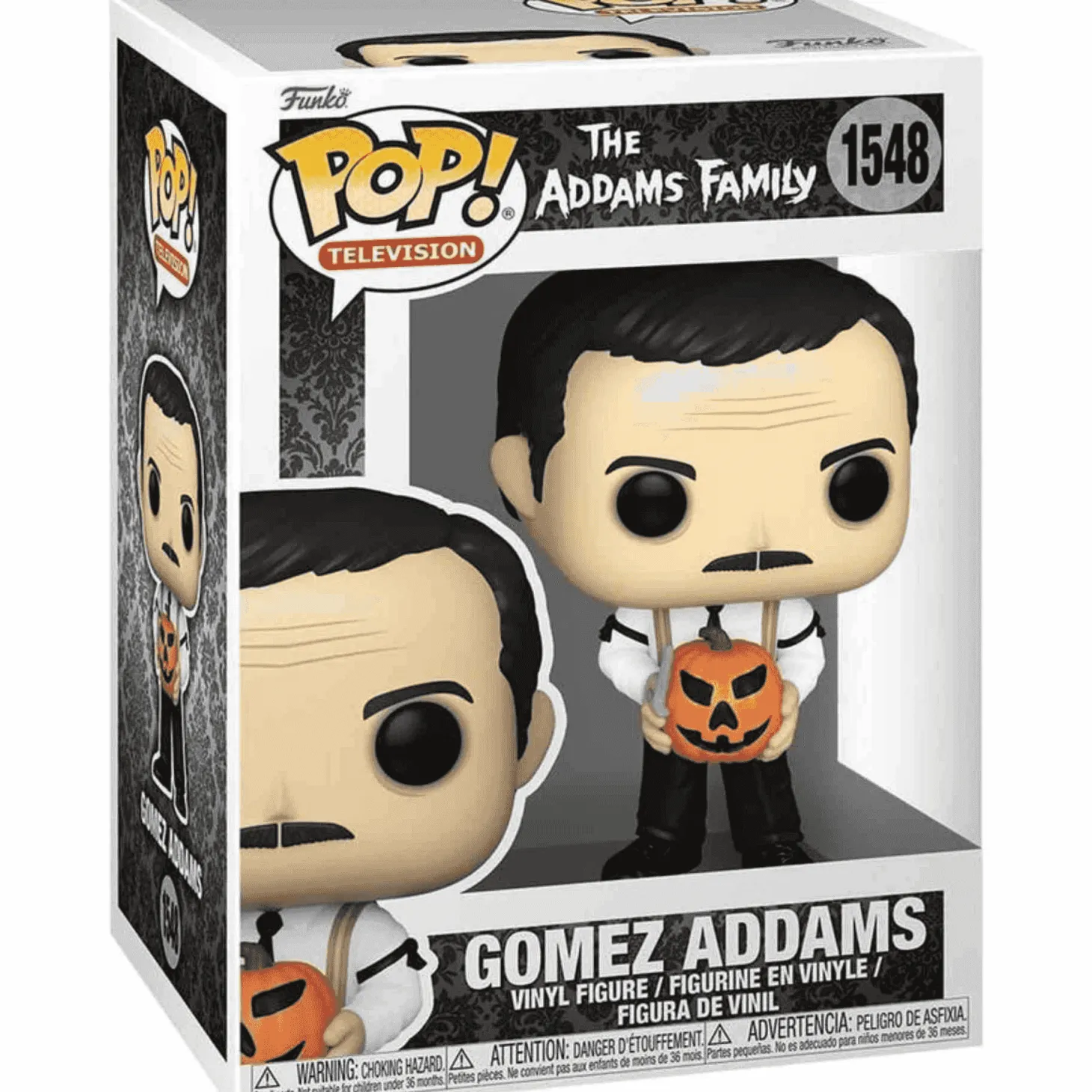 Funko Pop TV: AFC-Gomez - Figura Coleccionable de Vinilo de 10 cm de Los Locos Addams
