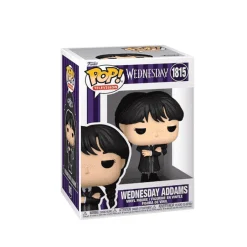 Funko Pop! TV Wednesday Addams #1815 (Black Coat / Miércoles Addams)