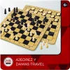 Game Planet Classics Ajedrez y Damas Travel – Caja Metálica