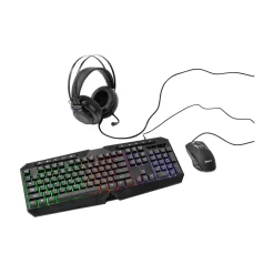 Gaming Planet Combo Gaming Auriculares Teclado y Raton
