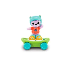Gata interactiva infantil Nora la patinadora