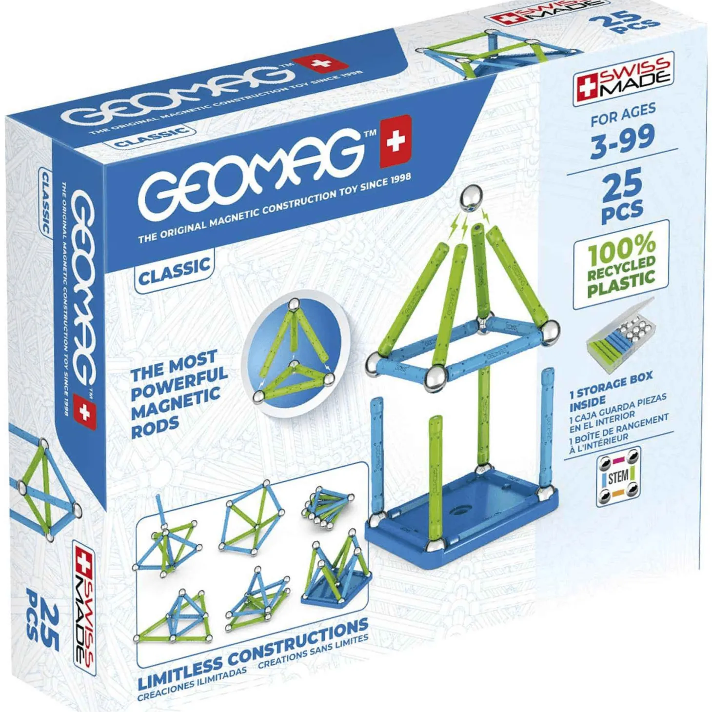 Geomag Green 25 Piezas