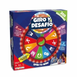 Giro y Desafío - El juego de mesa con ruleta y retos para toda la familia