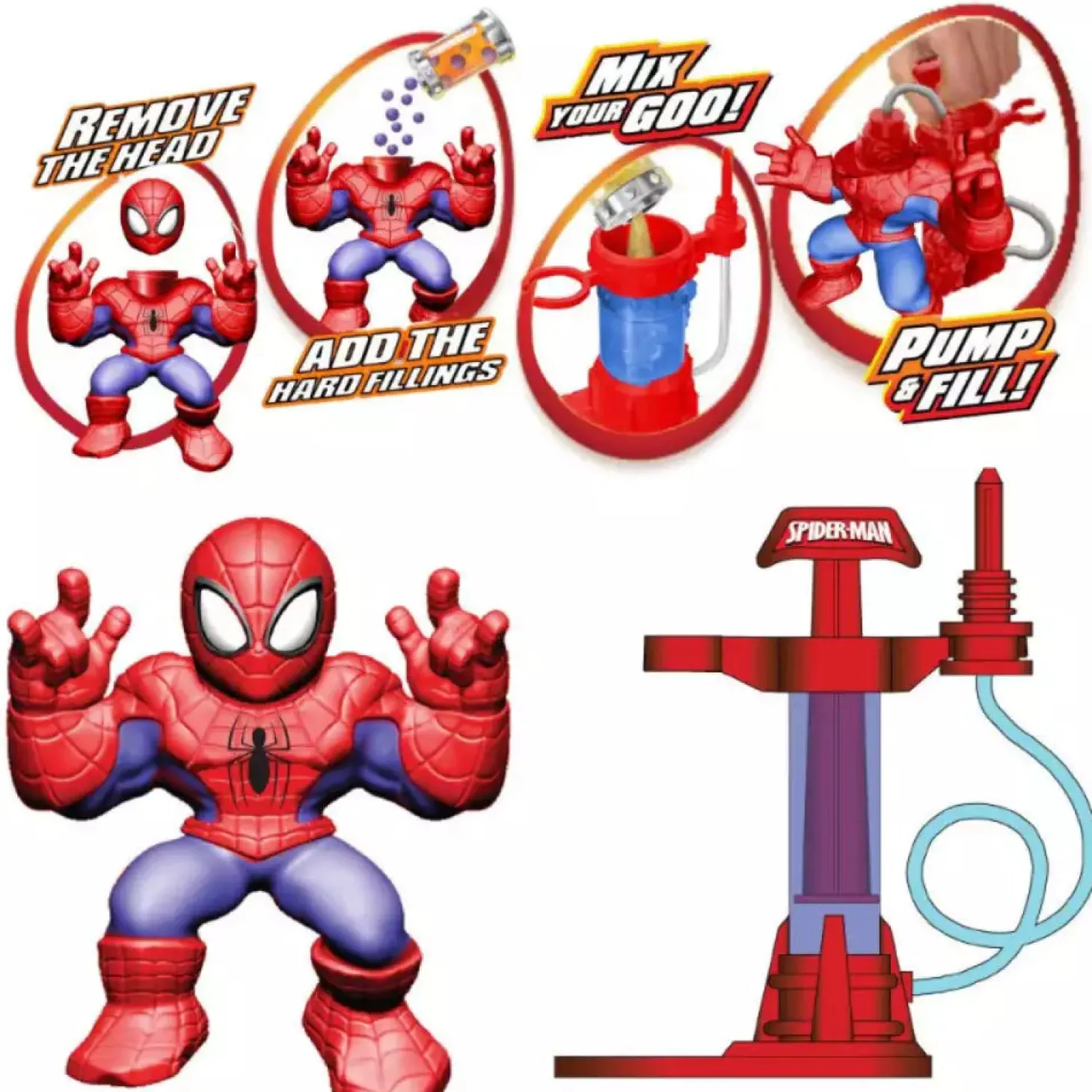 Goo Jit Zu Hero Creator Spider-Man