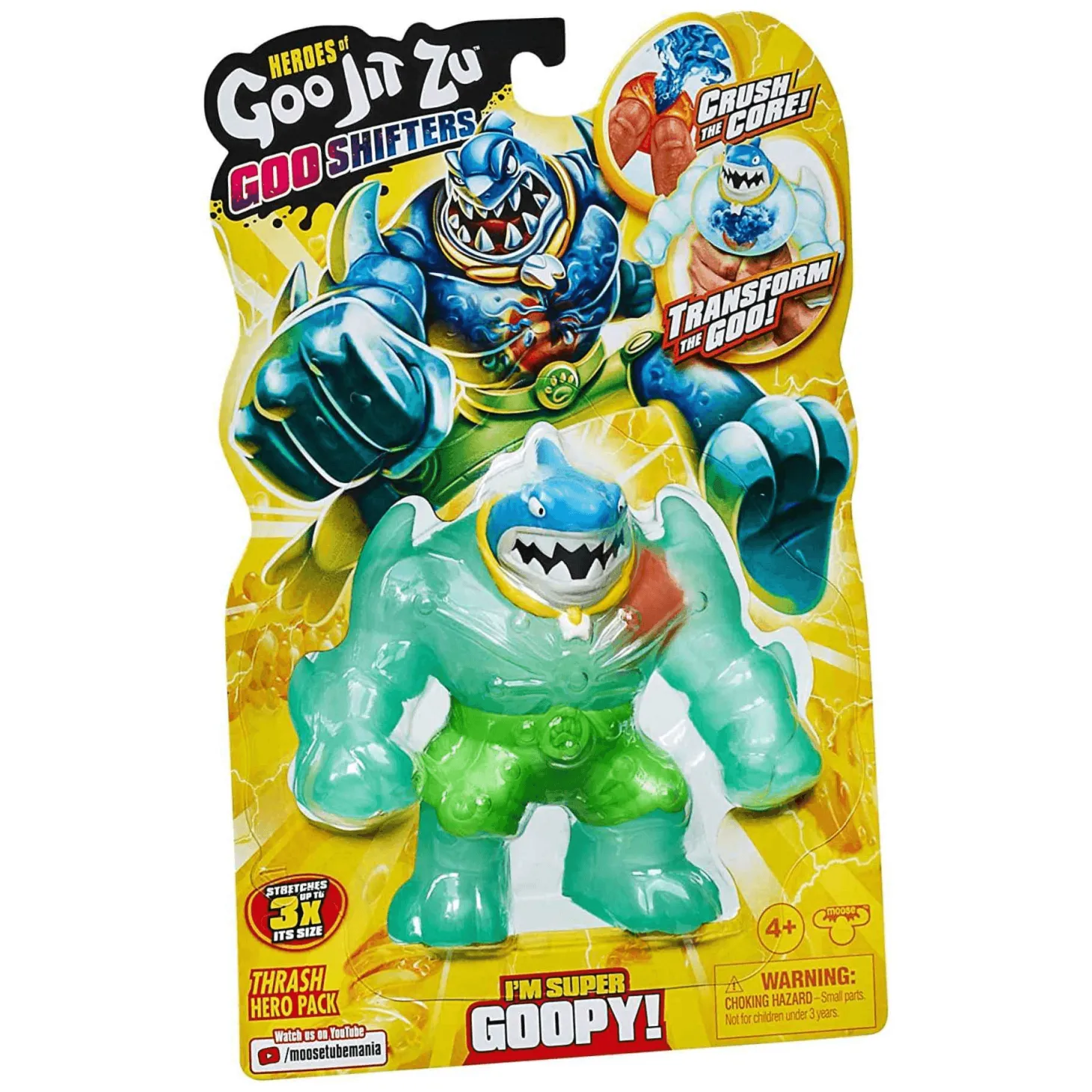 Goo Jit Zu Héroes Figura Ultra GOO Thrash