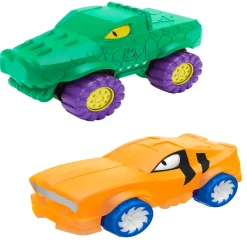 Goo Jit Zu Pack 2 Vehículos Blazagon vs Shredz