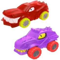 Goo Jit Zu Pack 2 Vehículos Rock Jaw vs Tiger