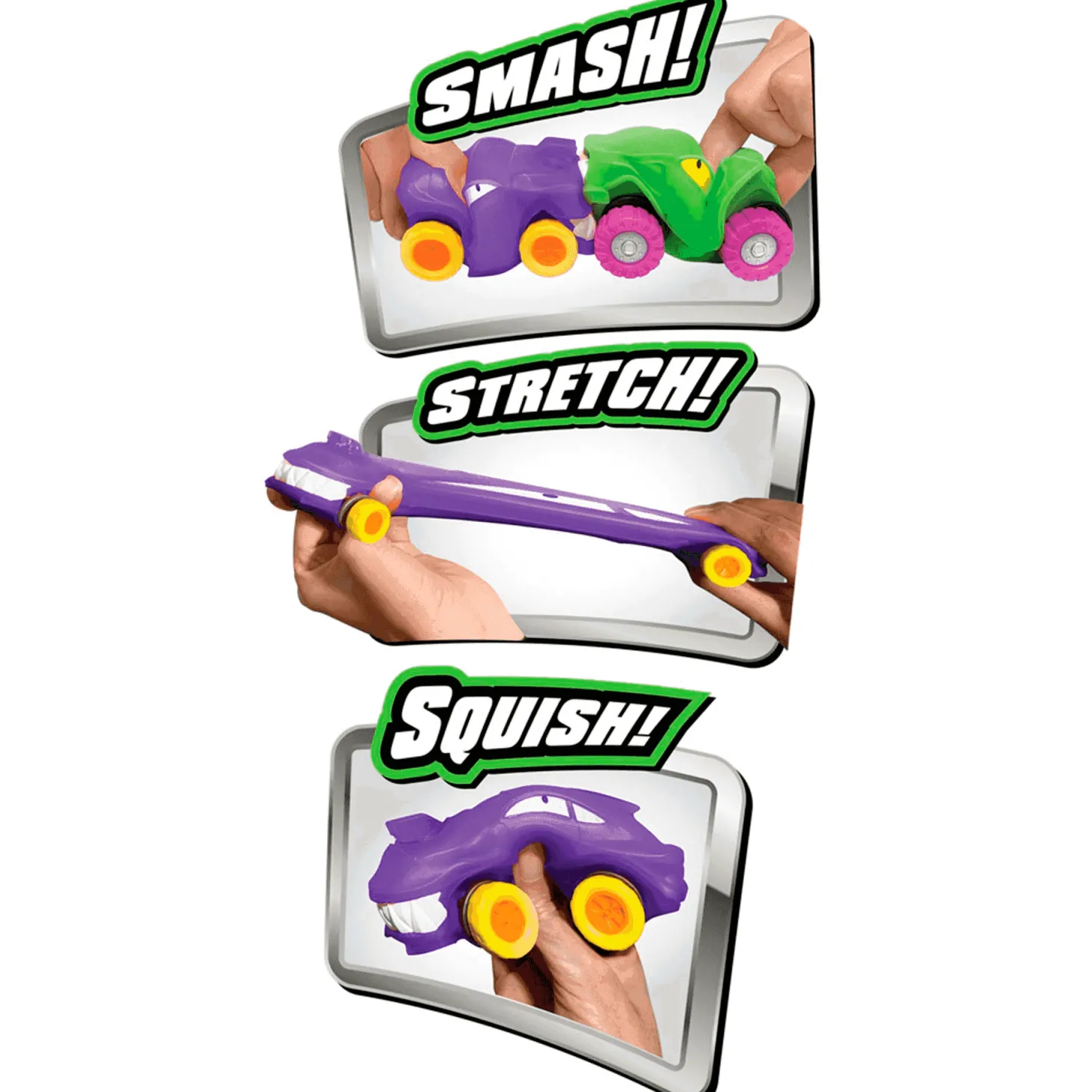 Goo Jit Zu Pack 2 Vehículos Rock Jaw vs Tiger