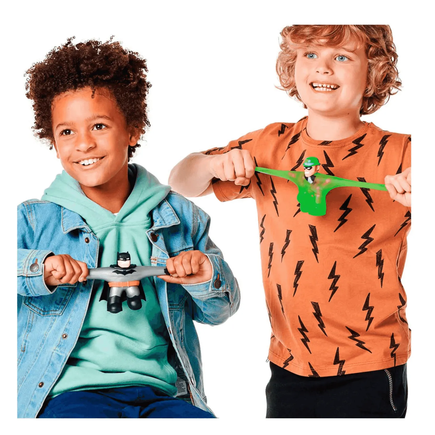 Goo Jit Zu Pack de 2 Heroes Batman VS Riddler