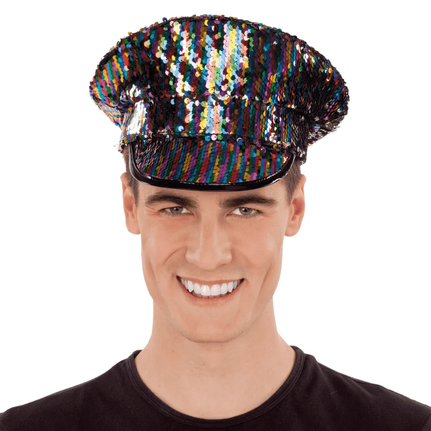 Gorra Policía color multicolor para disfraz