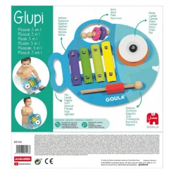 Goula Glupy Musical 3 en 1 | Juguete Musical