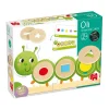 Goula Juego Preescolar De La Oruga Oli Formas y Colores Madera
