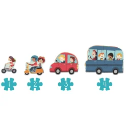 Goula Puzzle XXL Vehiculos 18 Piezas