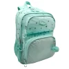 Green Hearts Mochila Doble Adaptable 42CM: La Mejor Compañera Escolar