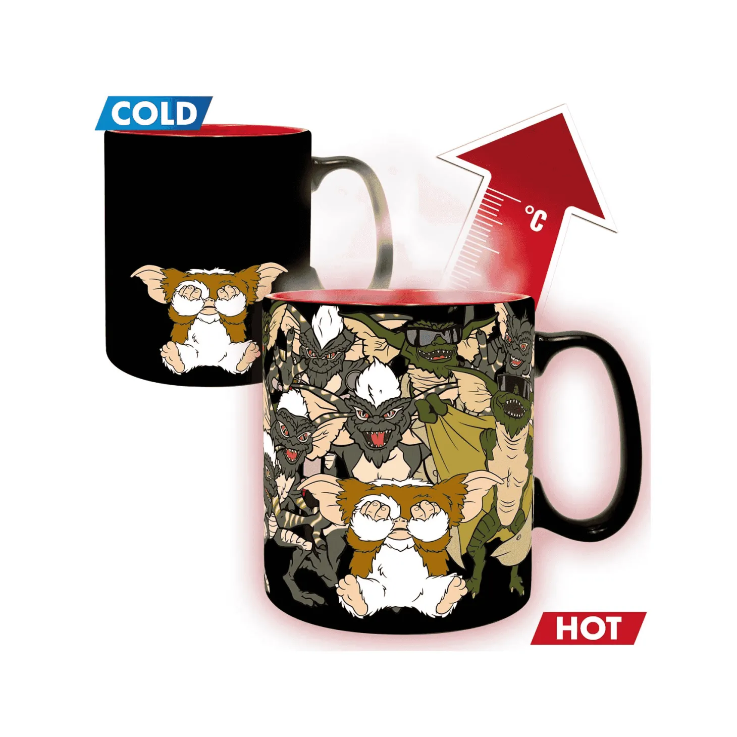 Gremlins Taza Efecto Térmico 460 ml