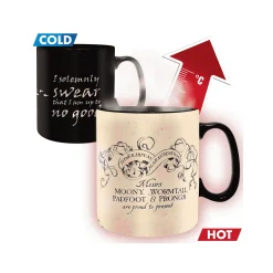 Harry Potter Taza Efecto Térmico Mapa Merodeador 460 ml