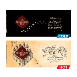 Harry Potter Taza Efecto Térmico Mapa Merodeador 460 ml