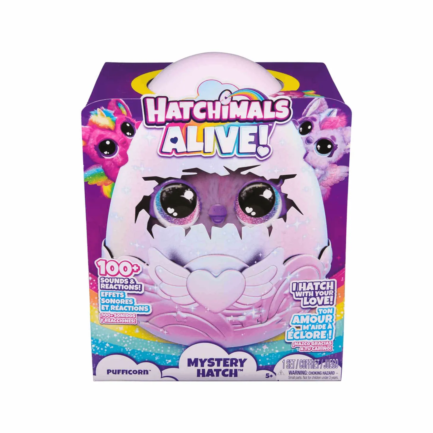 Hatchimals Alive Secret Hatch Pufficorn Alice