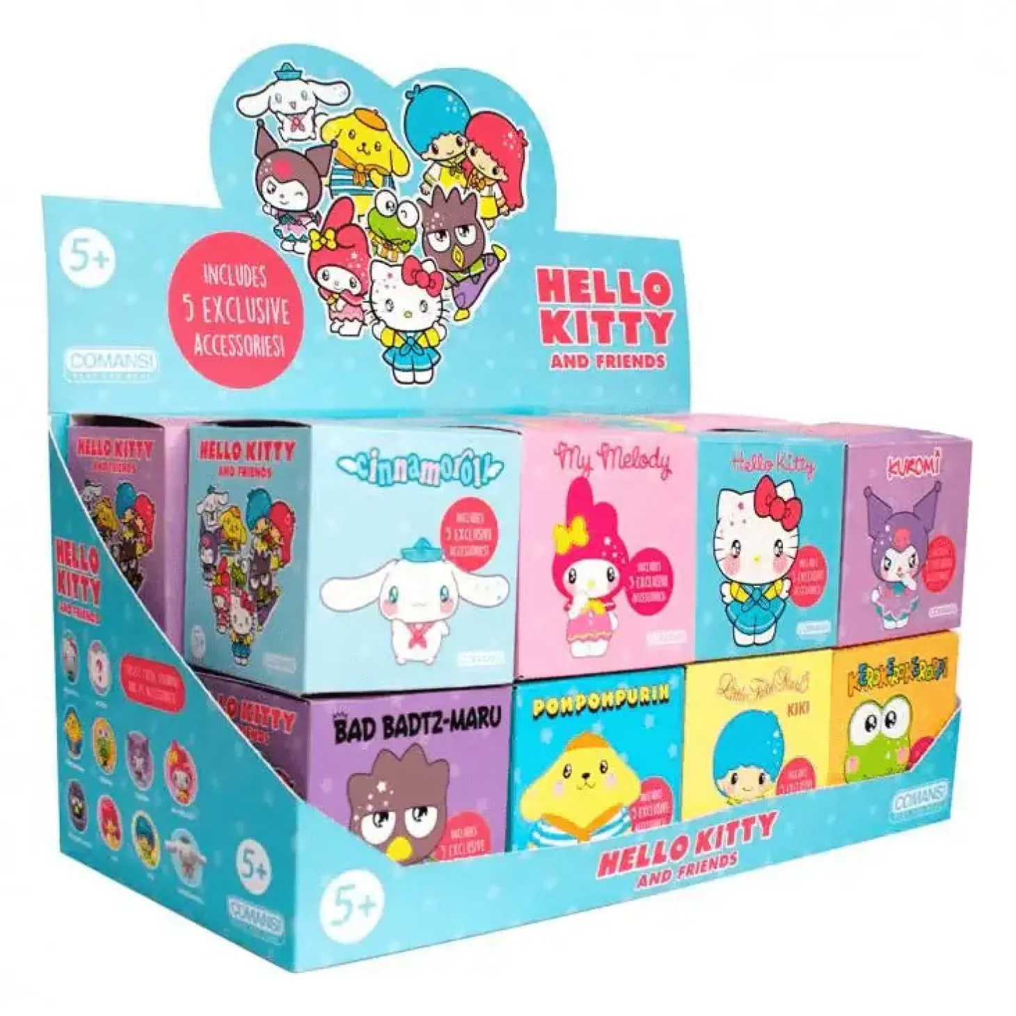 Hello Kitty & Friends – Figuras Coleccionables (6 cm)