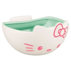 Hello Kitty Streaming Snack Bowl – Cuenco con Soporte para Móvil