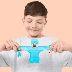 Heroes of Goo Jit Zu Steve Minecraft -Steve con Armadura de Diamante