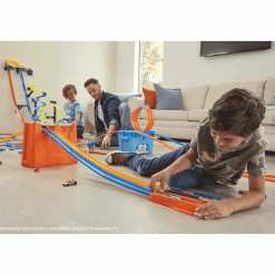 Hot Wheels Action Trackset Campeón del Óvalo Pistas de coches de juguete 4 años