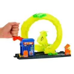 Hot Wheels Ataque en espiral de la serpiente - Juguete de Hot Wheels