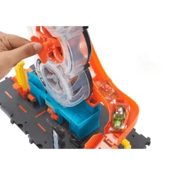Hot Wheels City Tienda de neumáticos pistas para coches de juguete 4 años