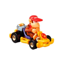 Hot Wheels Mario Kart Coche Diddy Kong Pipe Frame