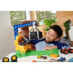 Hot Wheels Monster Trucks Arena Smashers Reto de Rhinomite