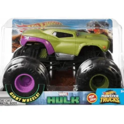 Hot Wheels Monster Trucks Marvel Todoterreno Hulk