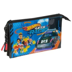 Hot Wheels Portatodo Triple Let´s Race