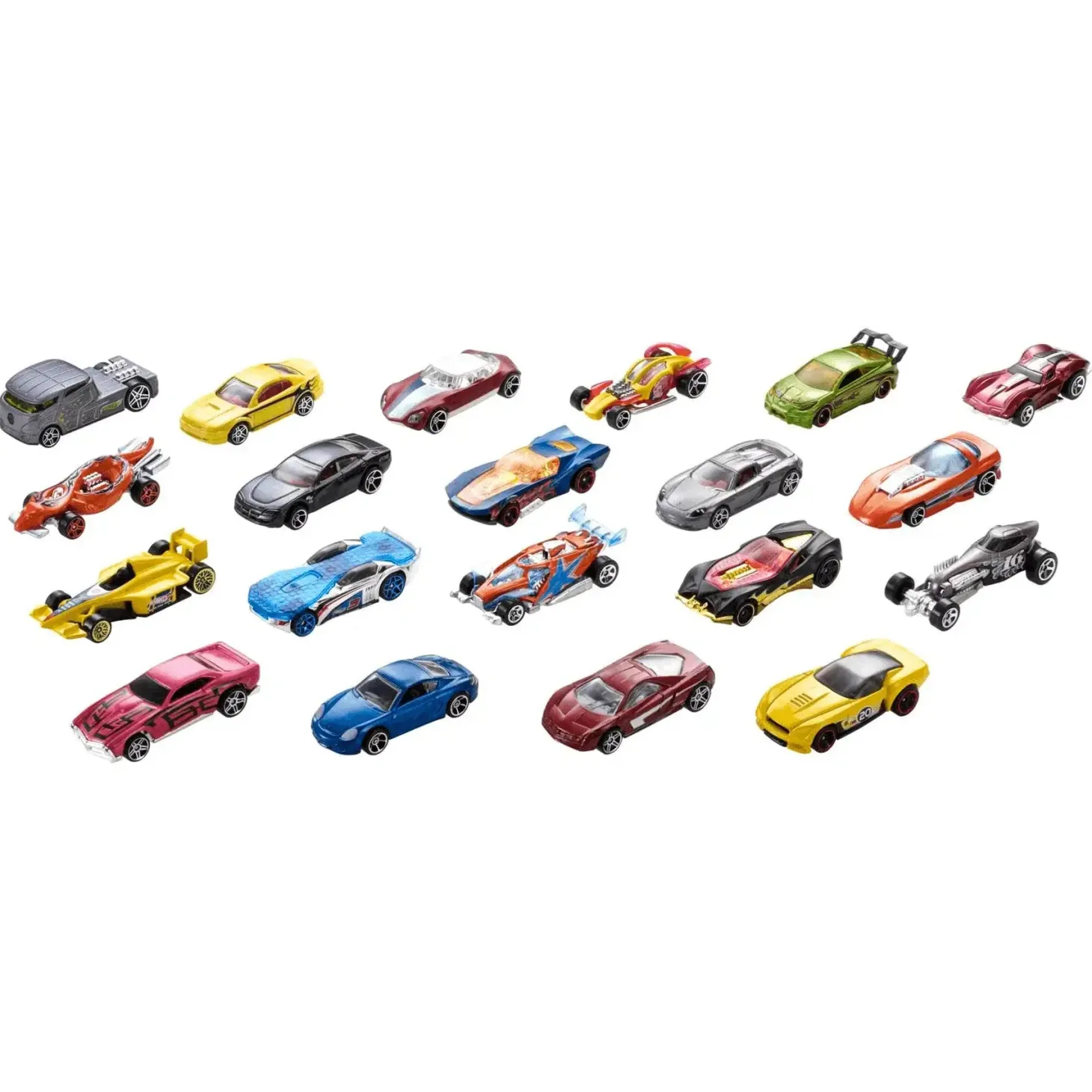 Hot Wheels Surtido Pack 20 coches básicos - Juguete de Hot Wheels